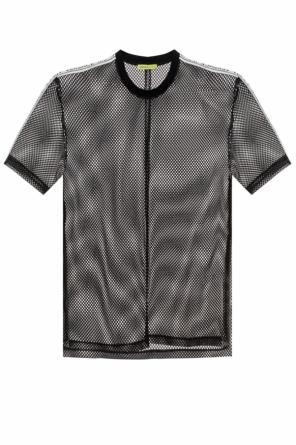 T-shirt finished with a net, zdjęcie 1 T-shirt finished with a net od Versace Jeans
